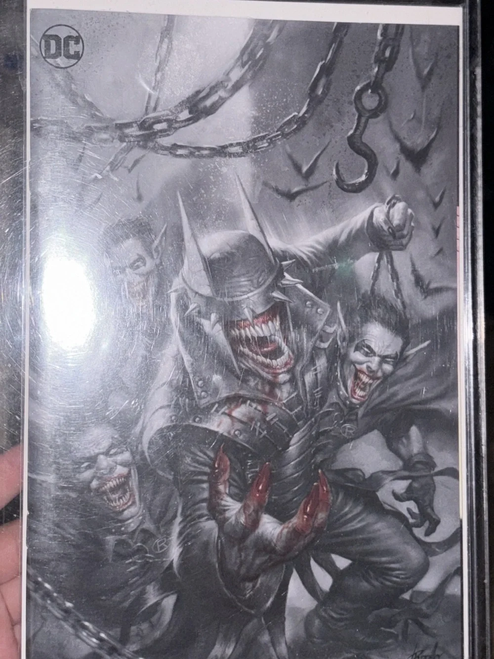 DC COMIC Batman who laughs exclusive virgin cover - Picture 1 of 1